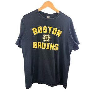NHL Boston Bruins Fanatics Black Shirt Hockey Sportswear Men's Sz Small